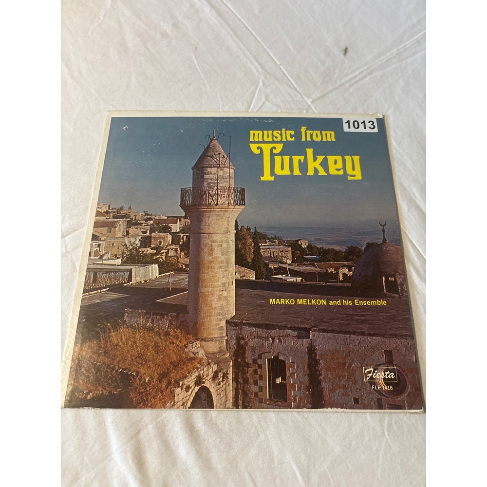Fiesta Music from Turkey Vinyl LP Marko Melkon Ensemble 12" Black Good FLP 1418